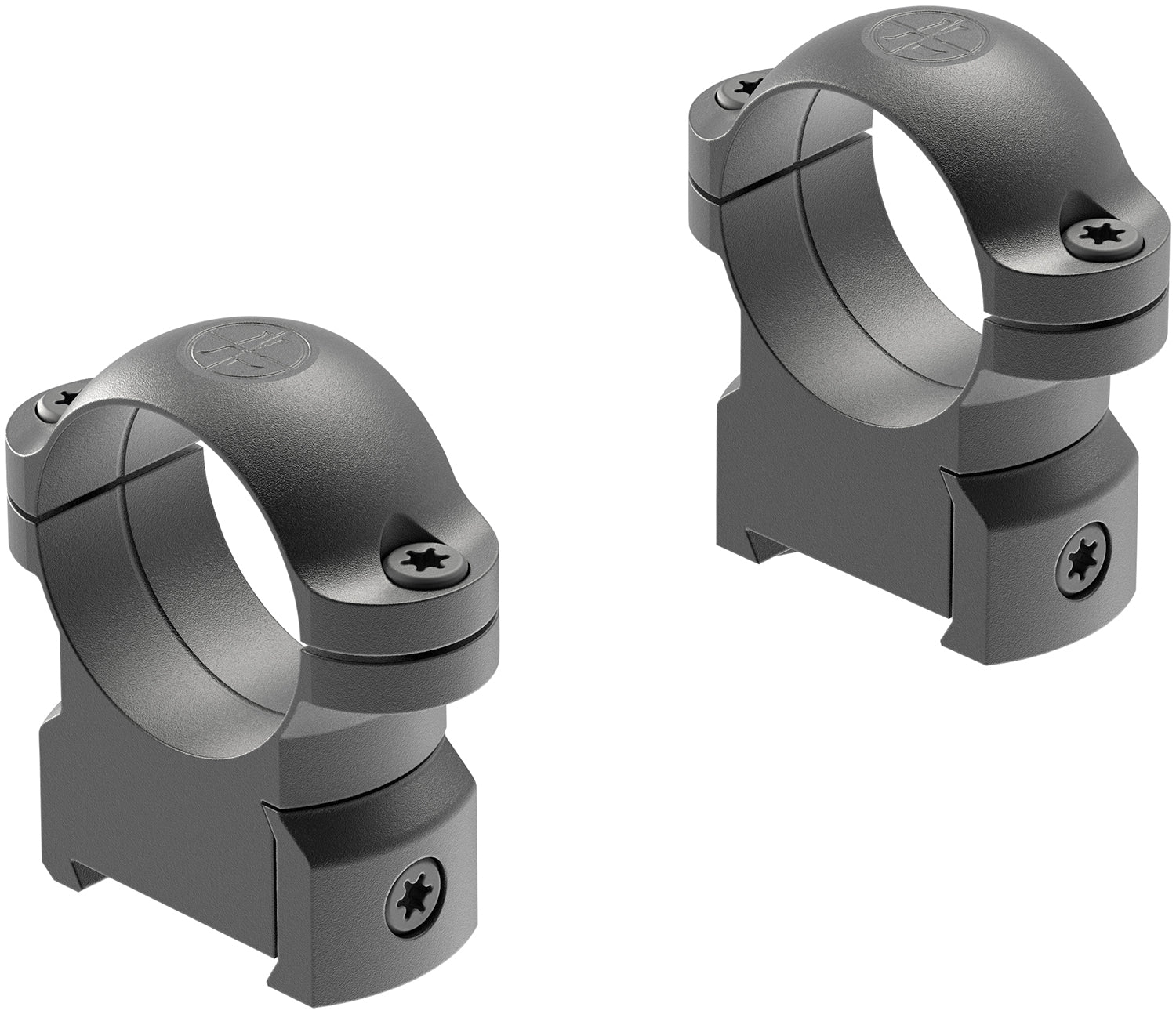 Leupold 177359 CZ 550 1-Inch Medium Riflescope Ring Set Matte Black