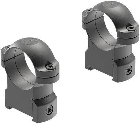 Leupold 177360 CZ 550 1-Inch High Riflescope Ring Set Matte Black