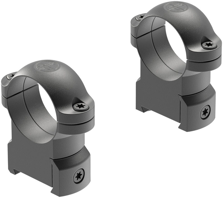 Leupold 177360 CZ 550 1-Inch High Riflescope Ring Set Matte Black