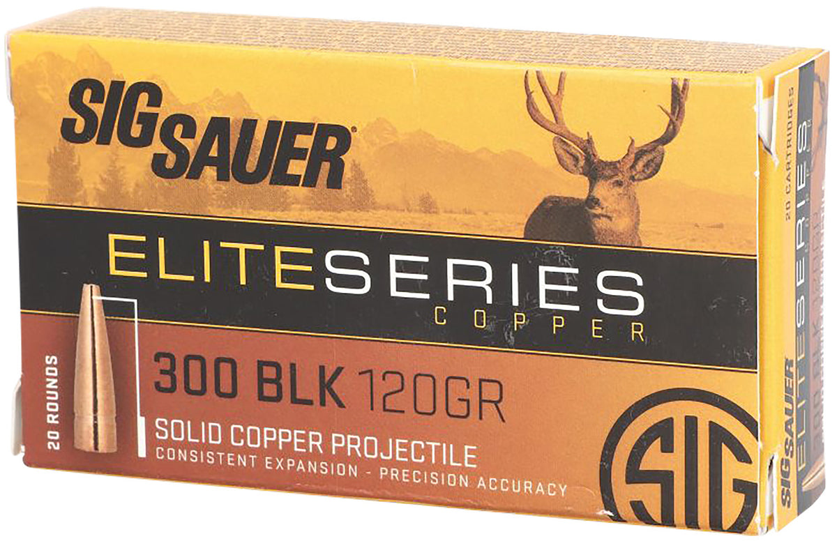 Sig Sauer Elite Copper Hunting Copper Solid 150 Grain .30-06 Springfield 2920 fps 798681598977