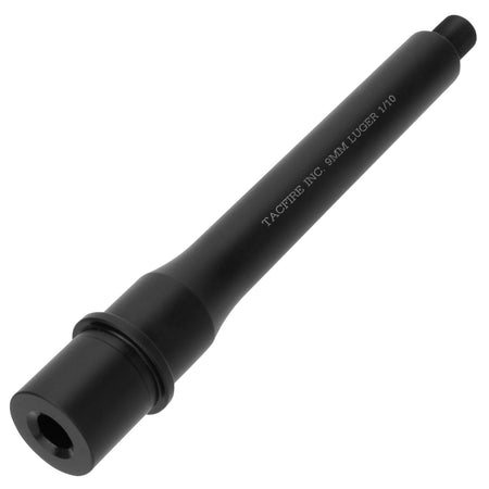 TacFire BAR9MM7 7.50" 9mm NATO AR Pistol Replacement Barrel Black Nitride Finish, 1:10 Twist