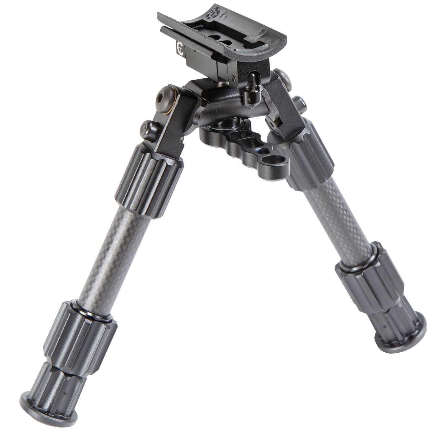 Caldwell 1092515 Accumax Carbon Fiber Bipod 6-9" Gray