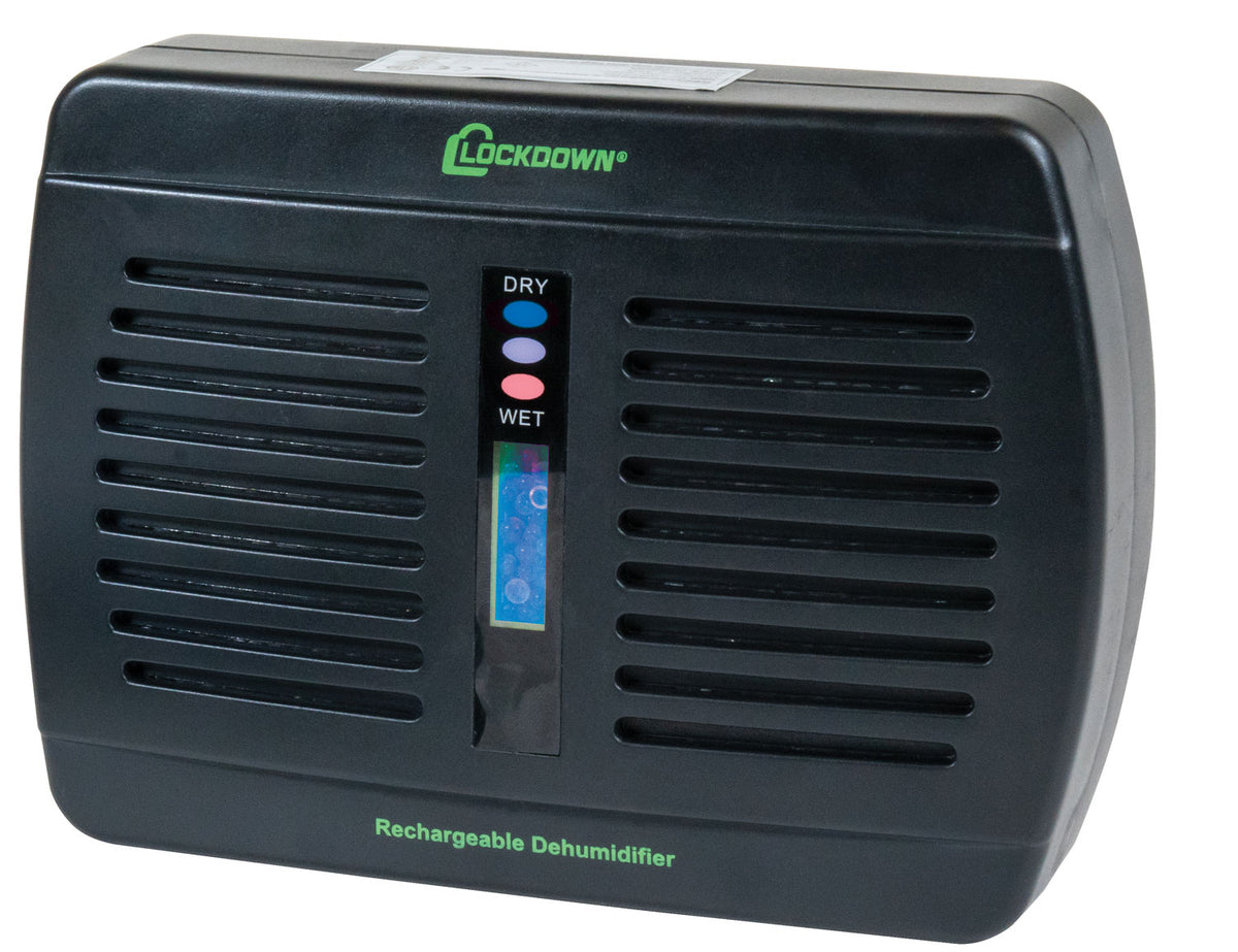 Battenfeld 1092878 Lockdown Dehumidifier Rechargeable Compact Gun Safe Moisture Control