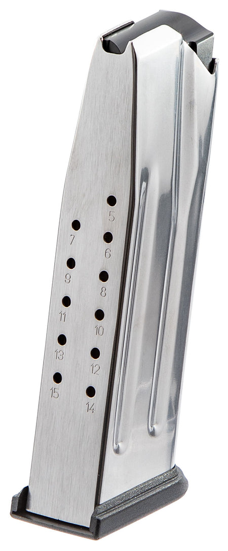 Springfield Armory XD-M 15rd 10mm Auto Stainless Steel Pistol Magazine