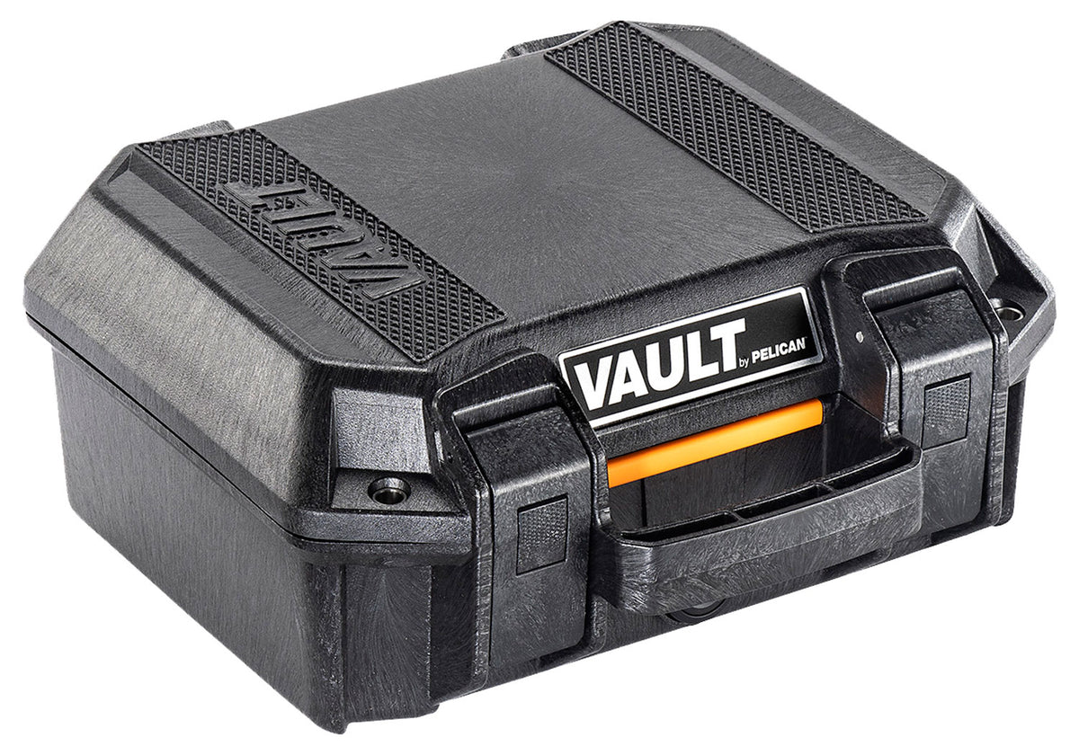 Pelican VCV100 Vault Small Case Black Polymer Handgun Protection Dustproof