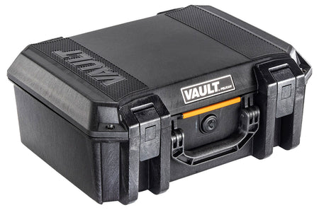 Pelican VCV300 Vault Large Black Polymer Dual Handgun Case Foam Padded
