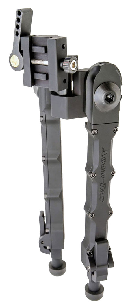 Accu-Tac SRBG200 SR-5 G2 Picatinny Rail Bipod 6.25"-10.75" Black 6061-T6 Aluminum