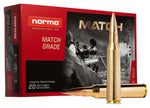 Norma Ammunition 20185272 Dedicated Precision Golden Target Match 338 Norma Mag 300 gr 20 Per Box  10 Cs