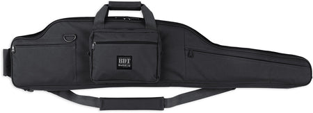 Bulldog BDT8054B 54" Black Tactical Long Range Rifle Case Water-Resistant 600D Polyester