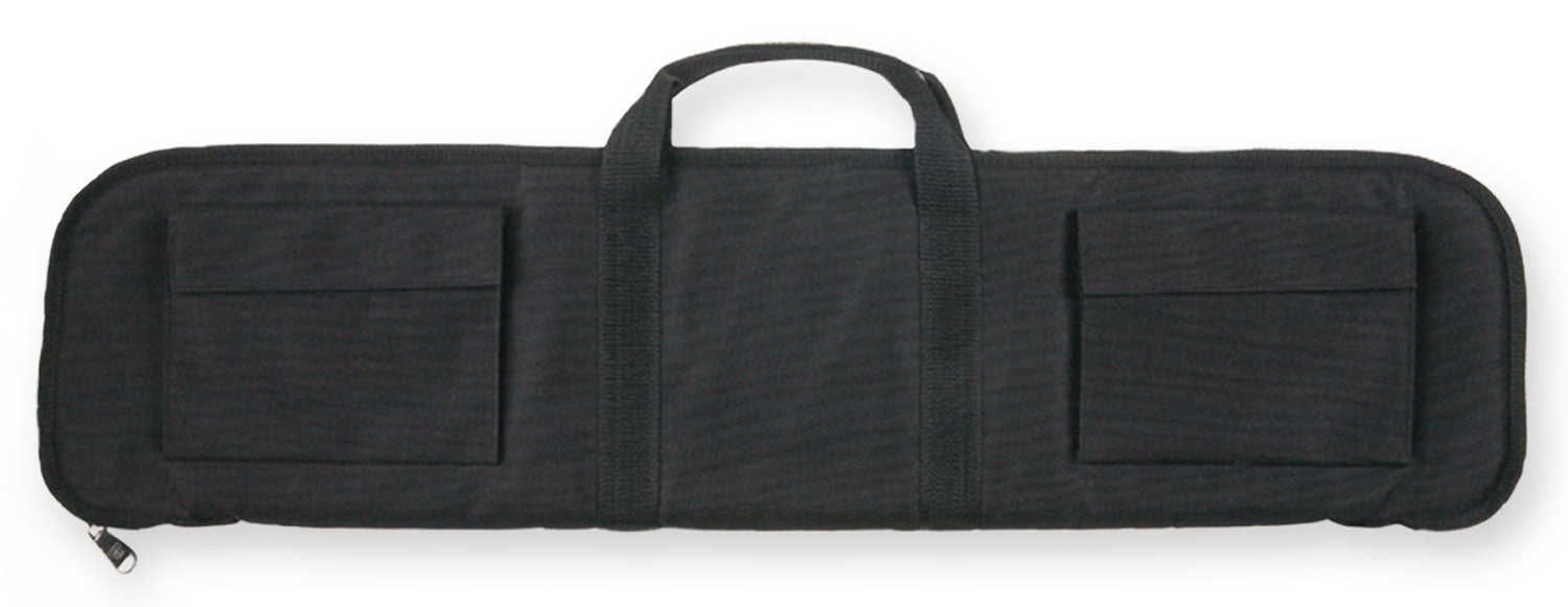 Bulldog Tactical Shotgun Case 29" Black Heavy-Duty Zipper External Pockets Shell Storage