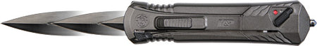 S&W M&P OTF Automatic Knife 2.75" Spear Point Grey Handle