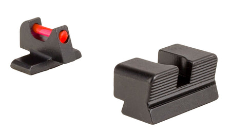 Trijicon Fiber Sights Red Fiber Optic Front with Black Rear for Sig P226/P228 #8 Front/#8 Rear
