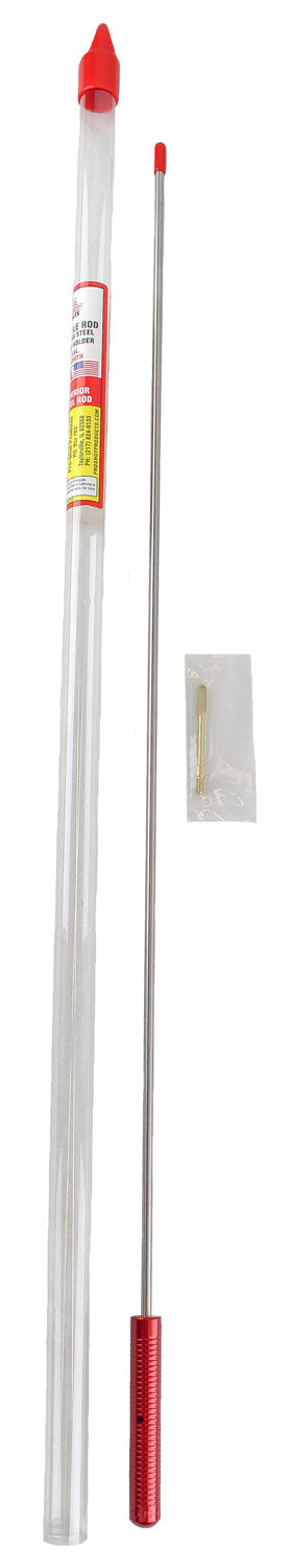 Pro-Shot 26" Short Rifle Cleaning Rod .22-.26 Caliber Micro-Polished Stainless Steel #8-32 Thread