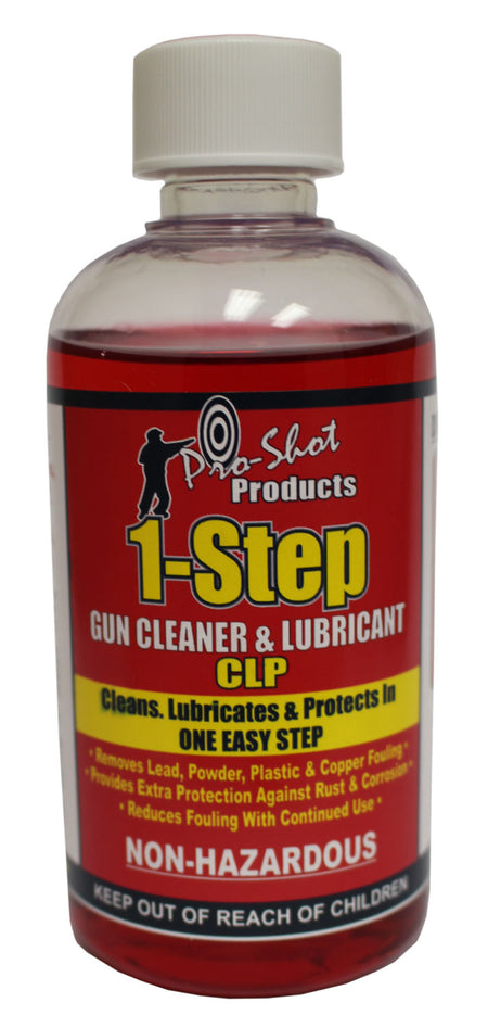 Pro-Shot 1STEP8 8 oz. 1-Step Firearm CLP Cleaner and Protectant