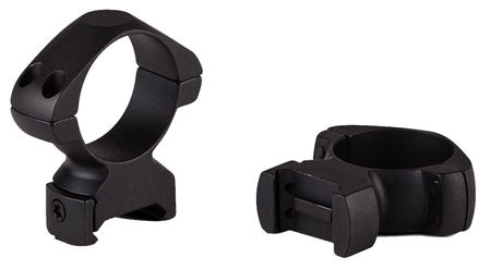 Konus 7400 1-Inch High Steel Scope Mounting Rings Matte Black Weaver Picatinny Rail 0 MOA