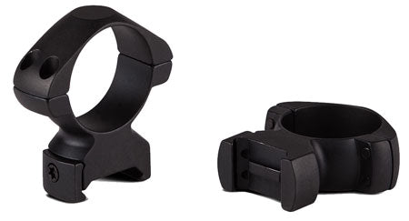 Konus 7403 30mm High Steel Scope Mounting Rings Matte Black Weaver Picatinny Rail 0 MOA