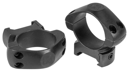 Konus 7404 30mm Medium Steel Scope Mounting Rings Matte Black Weaver Picatinny Rail 0 MOA