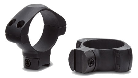 Konus 7416 1-Inch Medium Steel Scope Rings Black 3/8" Dovetail Grooved Receiver .22 Airgun 0 MOA