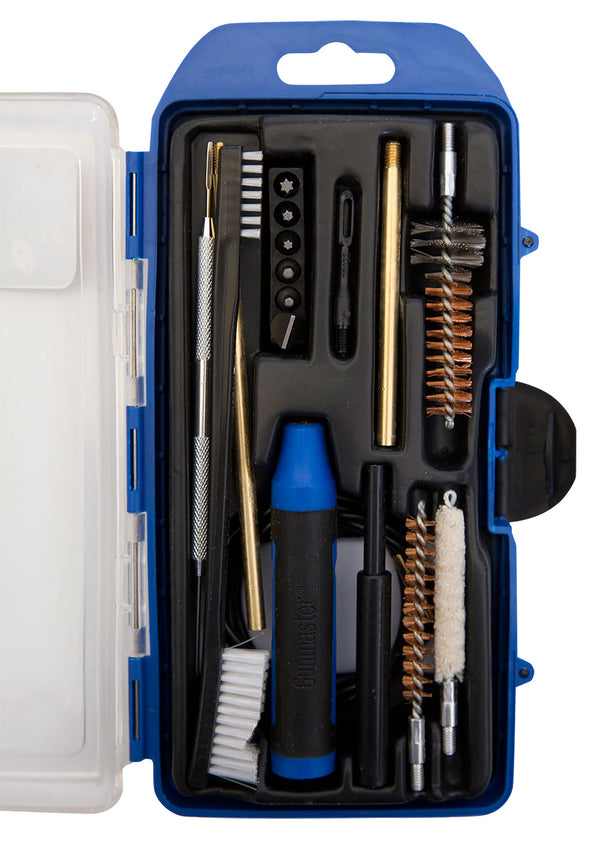 DAC GunMaster 17-Piece Rifle Cleaning Kit for .308 Win Black/Blue