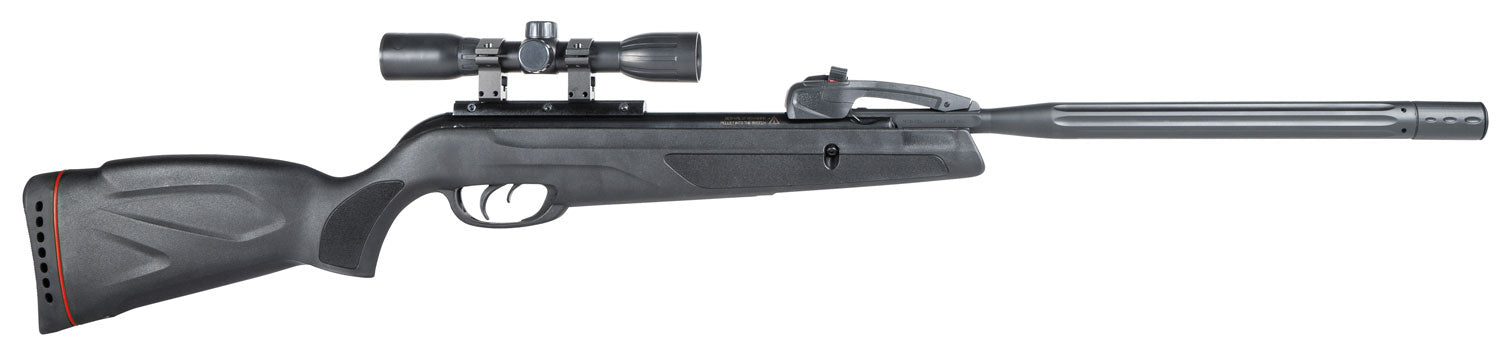 Gamo Swarm Whisper .177 Cal 10-Round Gas Piston Pellet Air Rifle Polymer Jacketed Barrel 4x32mm