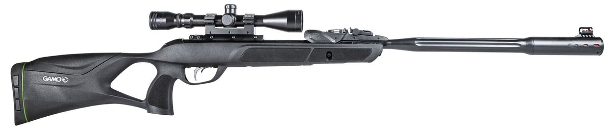 Gamo Swarm Fusion 10X Gen 3 .22 Cal Gas Piston Air Rifle 10rd Black Thumbhole Stock 3-9x40mm