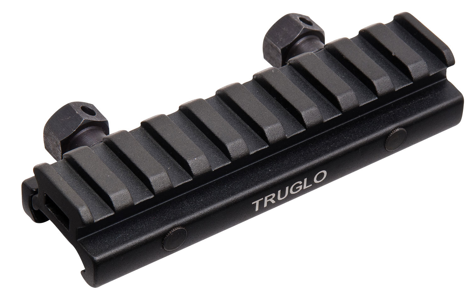 TruGlo TG8970B Picatinny Rail Riser Mount with Recoil Lug Matte Black