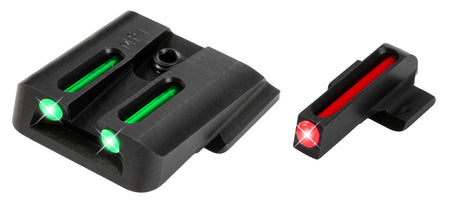 TruGlo TG131MP1 Fiber-Optic Front Red Rear Green Sight Set Smith & Wesson M&P EZ 380