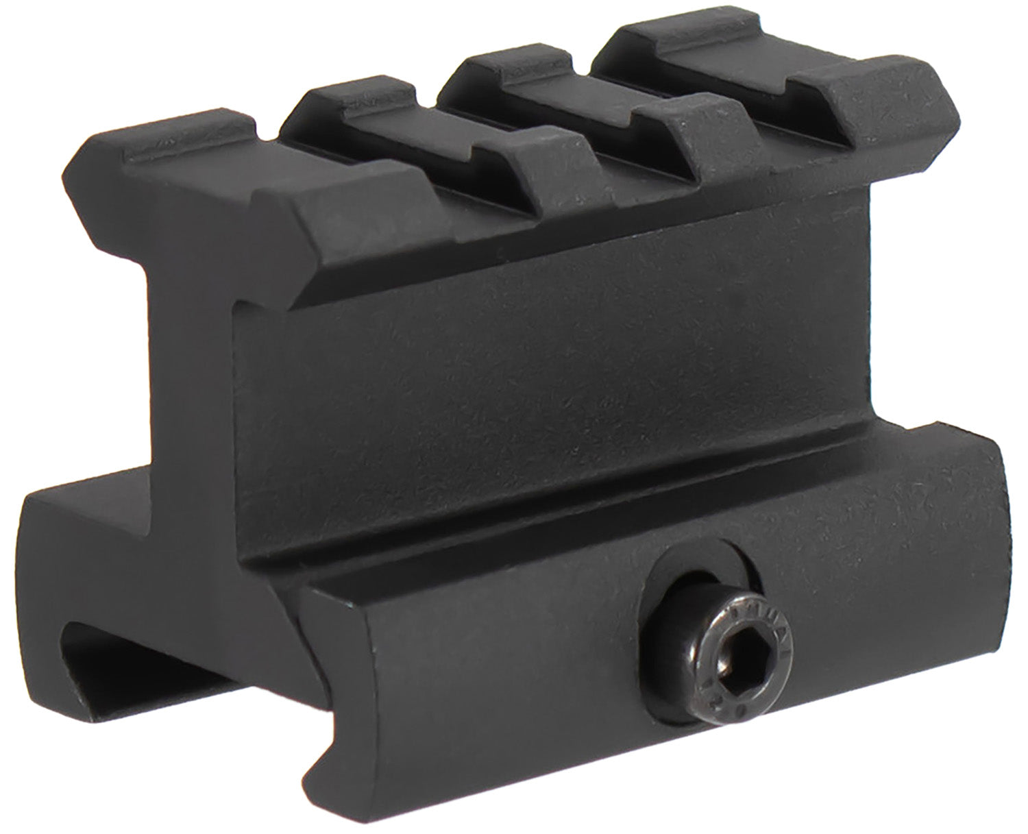 Aim Sports ML111 Black Anodized Optic Riser Mount 1.0" Lift Picatinny Rail