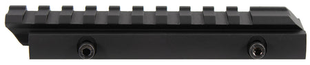Aim Sports MT012L Black Anodized 5-Inch Rail Optic Riser Mount 0.5" Lift