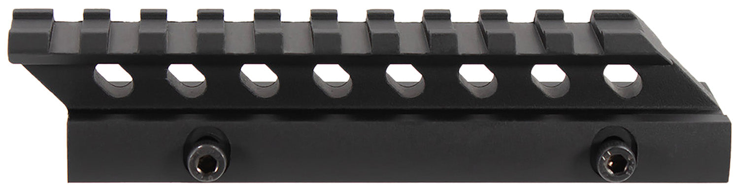 Aim Sports MT012M Black Anodized 5-Inch Rail Optic Riser Mount 0.75" Lift