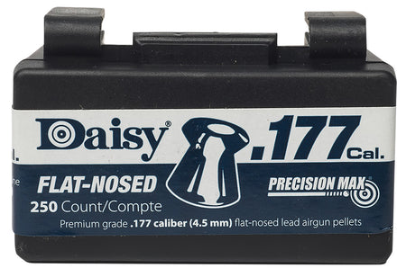 Daisy PrecisionMax Premium .177 Cal Lead Flat Nose Target Pellets 250/Box