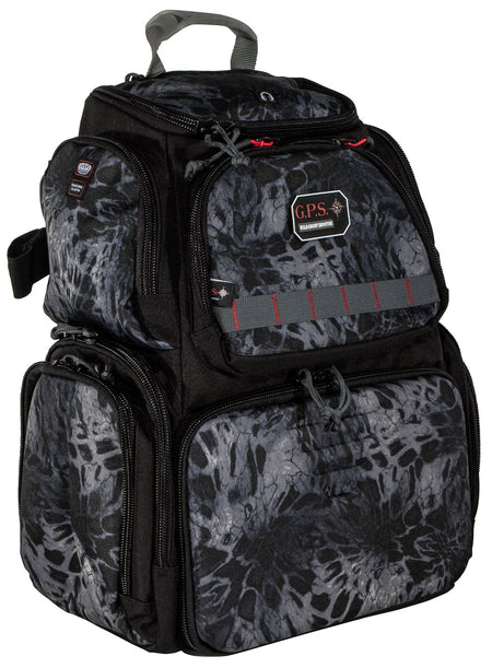 GPS 1711BPPMB PRYM1 Blackout Handgunner Backpack 1000D Nylon for 4 Handguns