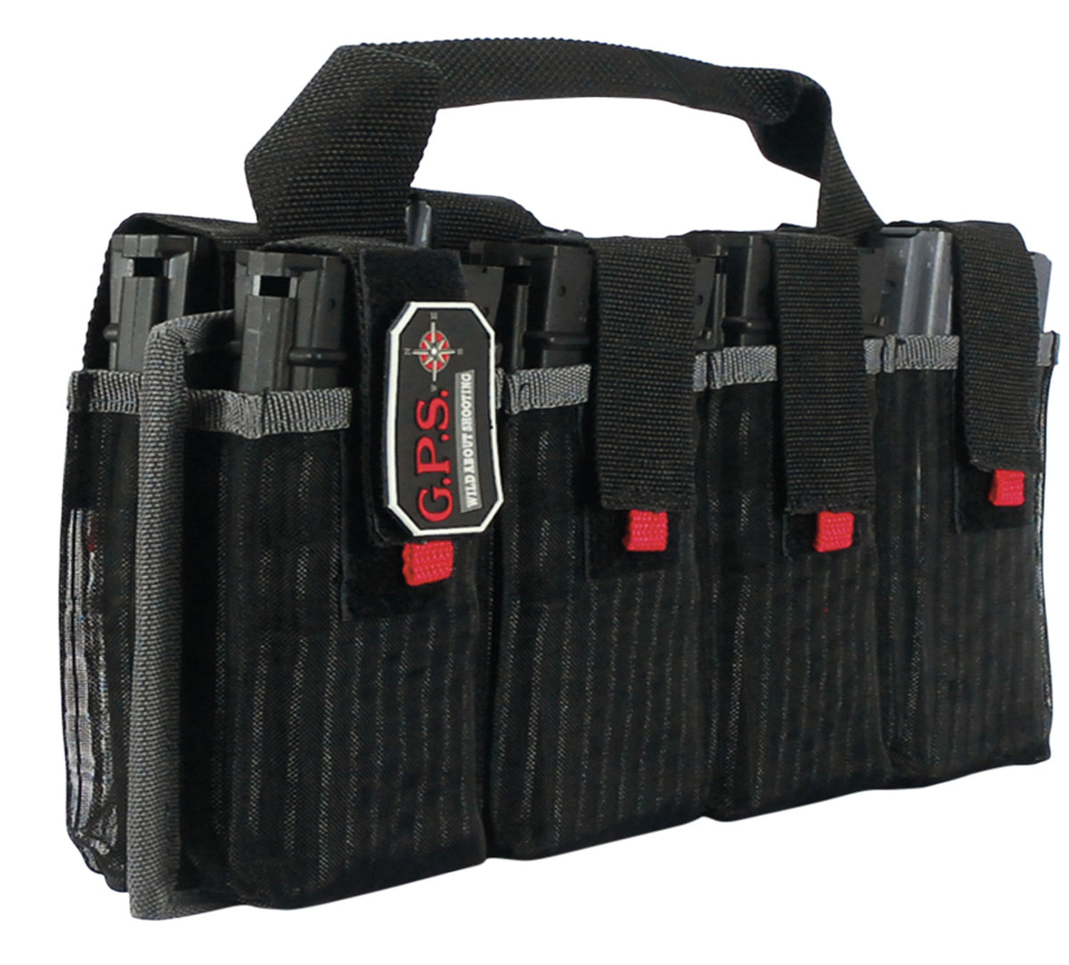 GPS Bags 1365MAG AR Mag Tote Black Nylon Range Magazine Carrier