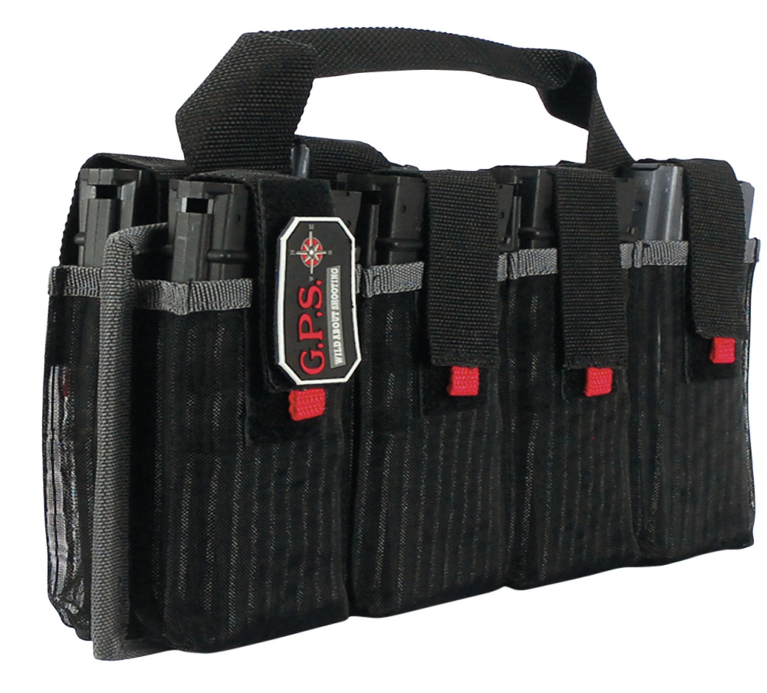 GPS Bags 1365MAG AR Mag Tote Black Nylon Range Magazine Carrier