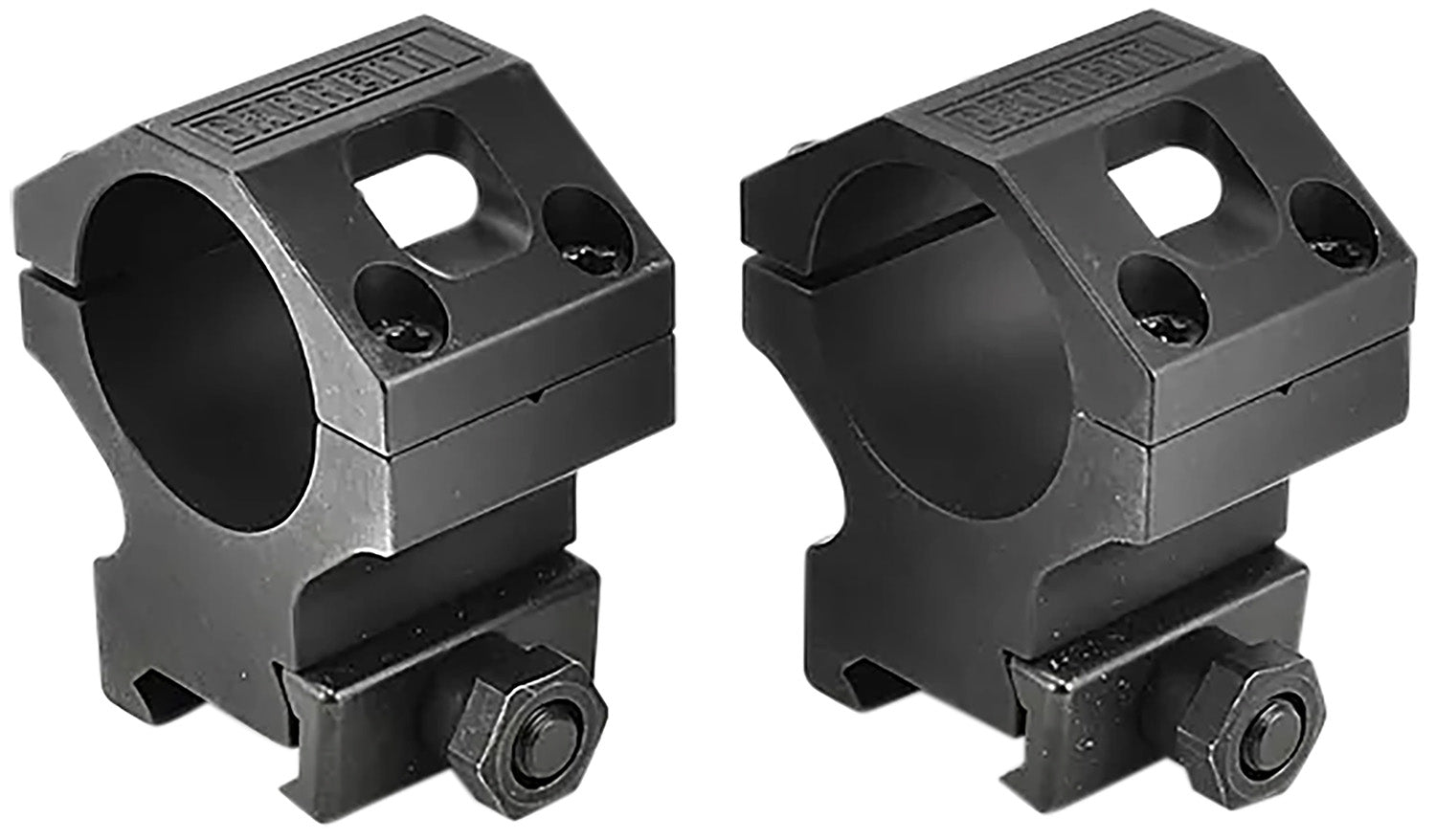 Barrett 13323 30mm High ZERO-GAP Rings Black Anodized Finish