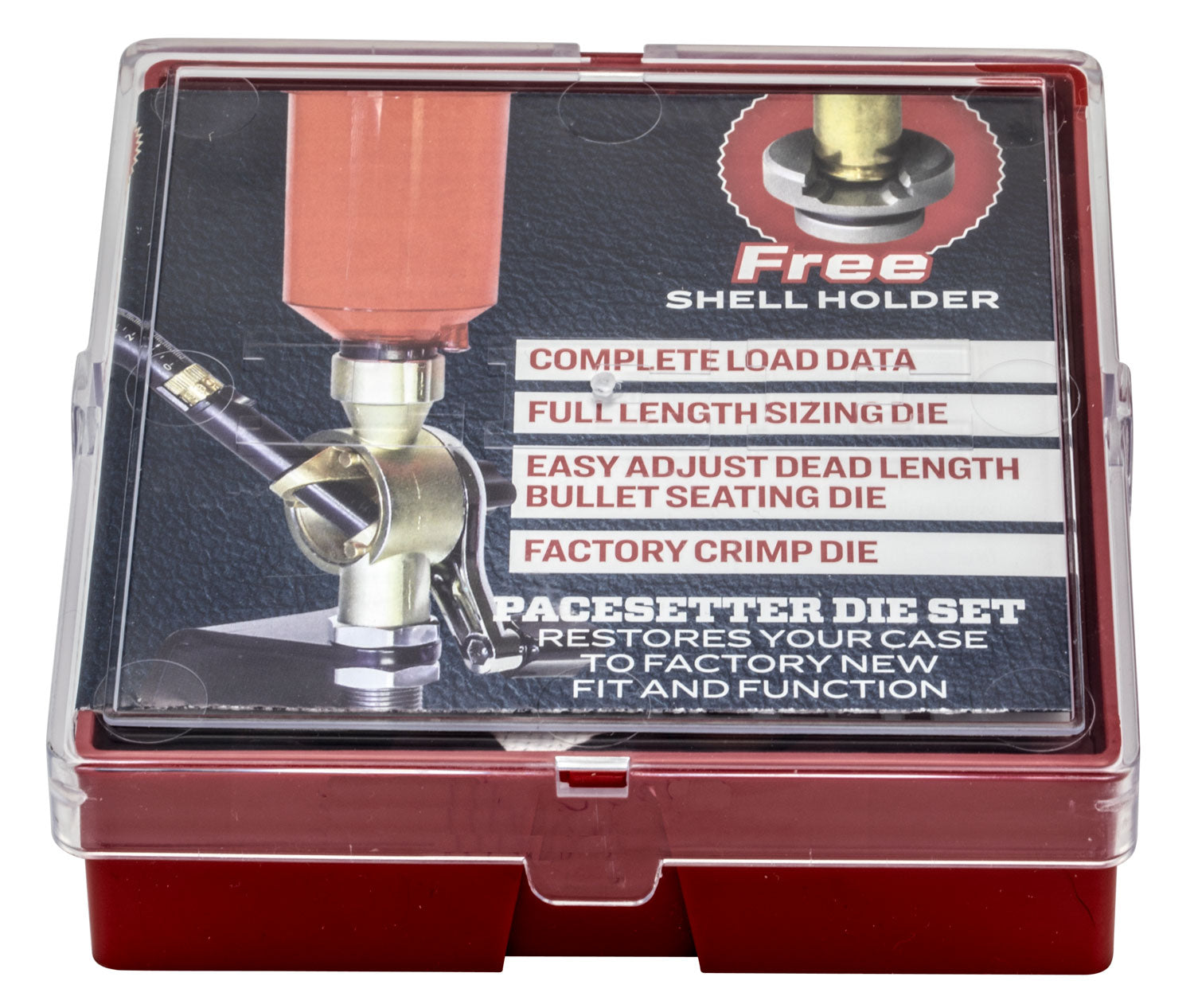 Lee Precision PaceSetter Three-Die Set 224 Valkyrie with Full Length Sizing and Crimp Dies