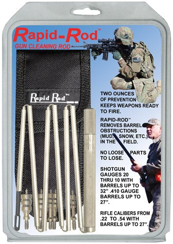 Atsko Rapid-Rod Emergency Cleaning Rod Field Kit for Rifles & Shotguns