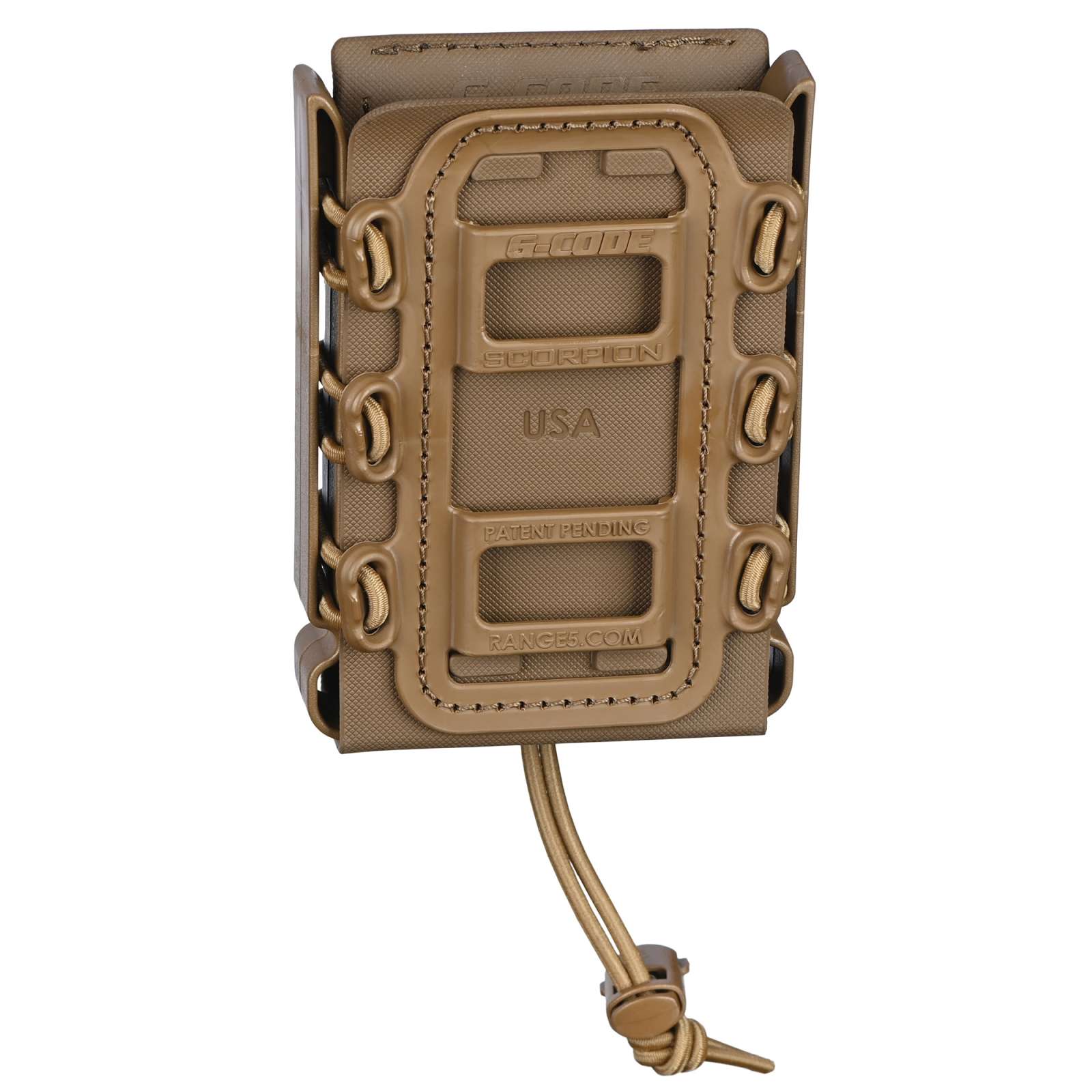 G-Code Scorpion Rifle Mag Carrier Complete Kit Tan