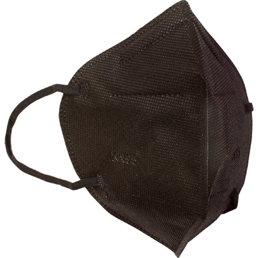 KN95 Face Mask Black 12 Count Clip Strip