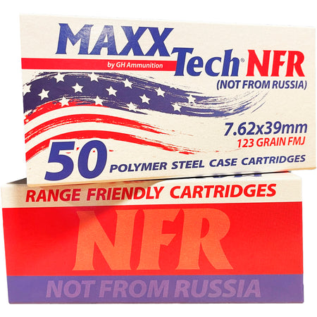 MaxxTech NFR Full Metal Jacket 123 Grain 7.62x39mm  810060965047