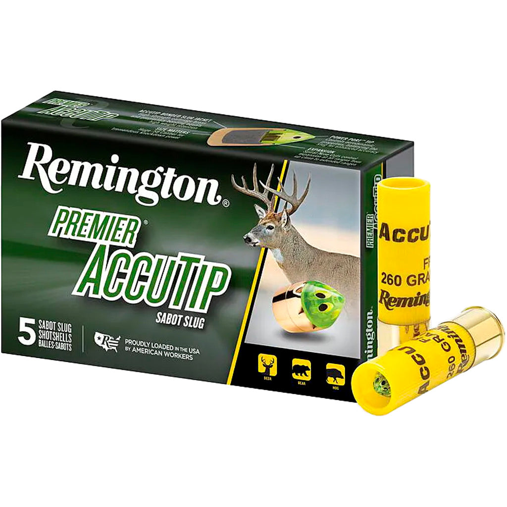 Remington Premier AccuTip MZ .50 Caliber 260gr Sabot Bullets 12pk