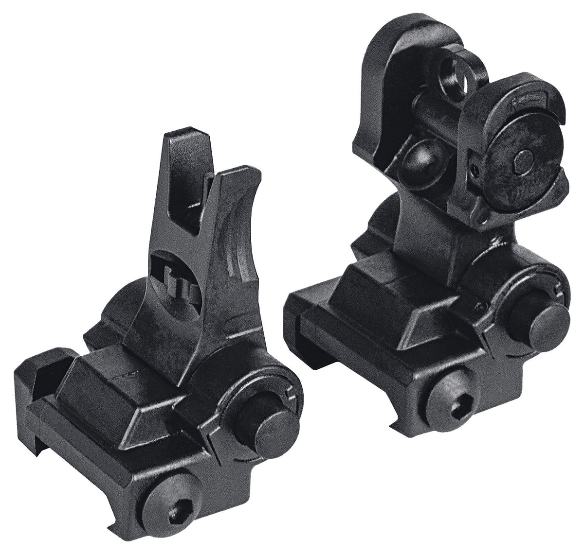 Sig Sauer KITTRDSIGHTS Foldable Picatinny Iron Sight Set Black
