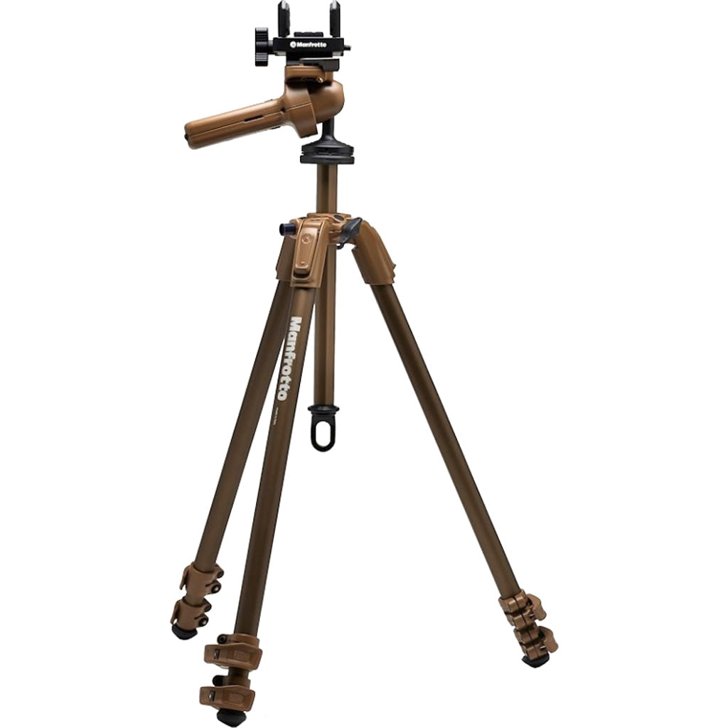 Manfrotto Alpha S.H.O.T. Aluminum Tripod Grip Kit Brown