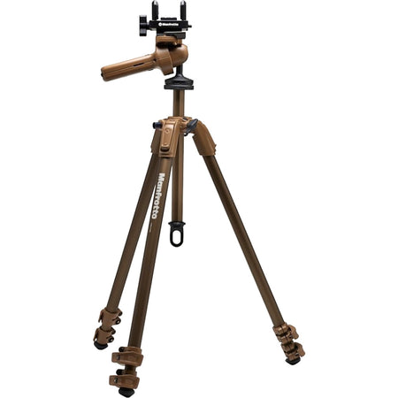 Manfrotto Alpha S.H.O.T. Aluminum Tripod Grip Kit Brown