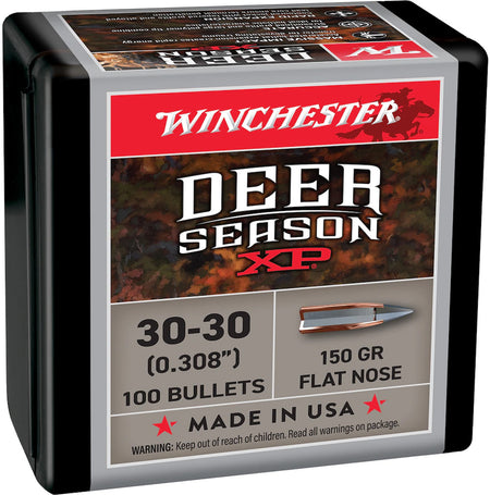 Winchester Deer Season XP .30-30 WIN 150 Grain Rifle Bullets 100/ct