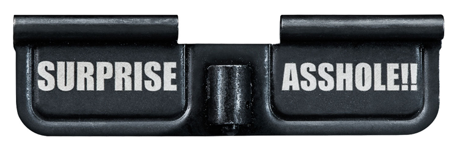 Phase 5 Weapon Systems AR-15 Engraved Ejection Port Door Surprise Asshole!! Black Parkerized 3.10"