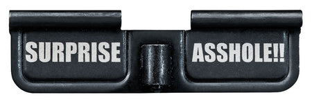 Phase 5 Weapon Systems AR-15 Engraved Ejection Port Door Surprise Asshole!! Black Parkerized 3.10"