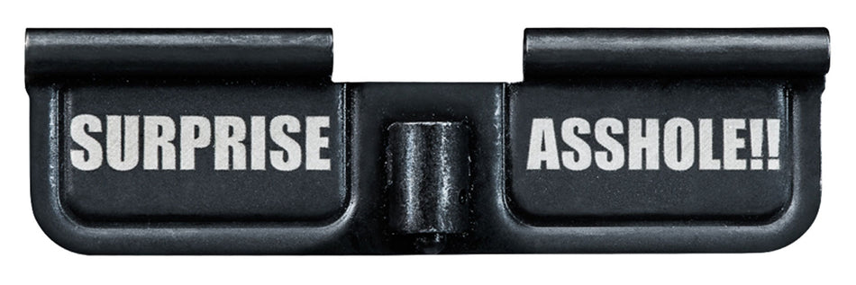 Phase 5 Weapon Systems AR-15 Engraved Ejection Port Door Surprise Asshole!! Black Parkerized 3.10"