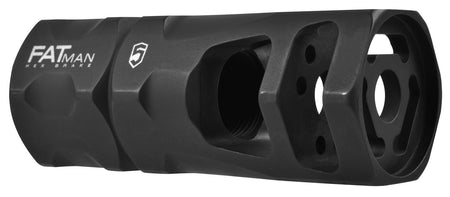Phase 5 Weapon Systems FATman Hex Brake Parkerized Steel 1/2-28 Threads 3in OAL AR-Platform 5.56x45mm