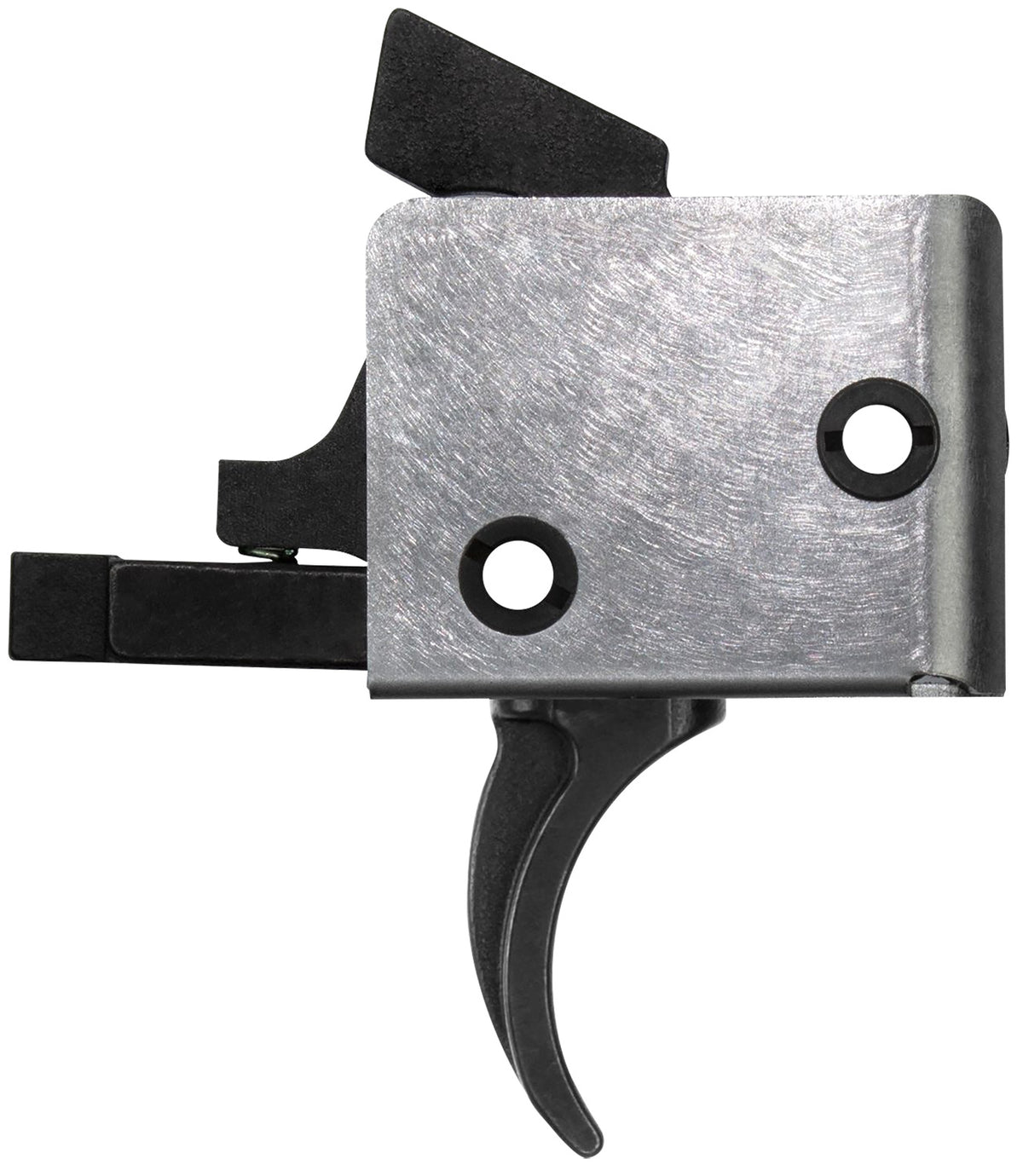 CMC Triggers 95503 PCC Single-Stage Drop-In Flat Trigger with Anti-Walk Pin Set Black/Silver 3-3.5 lb Pull
